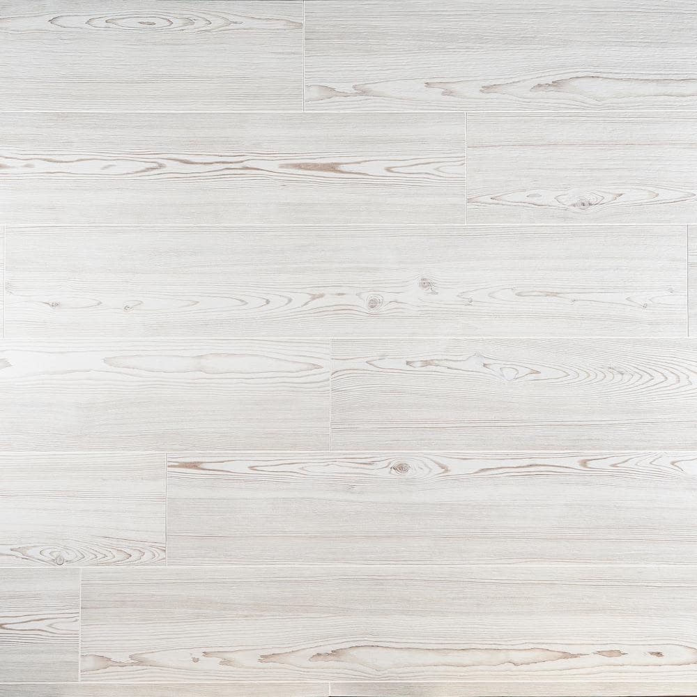 Ivy Hill Tile Mulberry 6-Pack Walnut 8-in x 48-in Matte Porcelain Wood Look Floor and Wall Tile