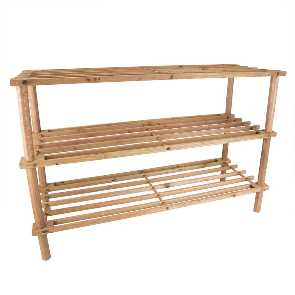 shoe rack wooden