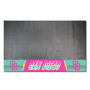 San Diego Padres Vinyl Grill Mat - 26in. x 42in.