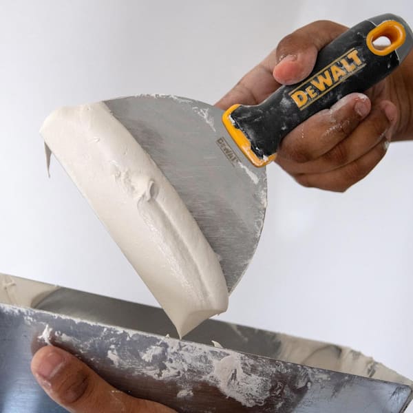 6 in. Stainless Steel Putty Knife with Soft Grip Handle 6 in. Stainless Steel Putty Knife with Soft Grip Handle
