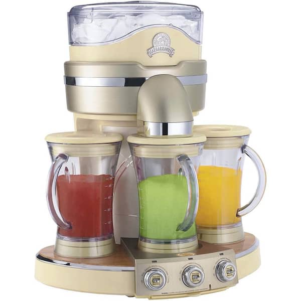  Margaritaville Fiji Premium Frozen Concoction Maker with  Easy-Pour Glass Blending Jar and Auto or Manual Shave and Blend: Electric  Countertop Blenders: Home & Kitchen