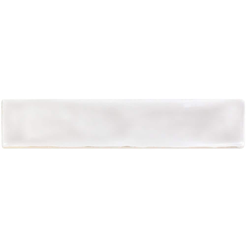 Brookline Polished Gray 2" x 10" Ceramic Subway Wall Tile