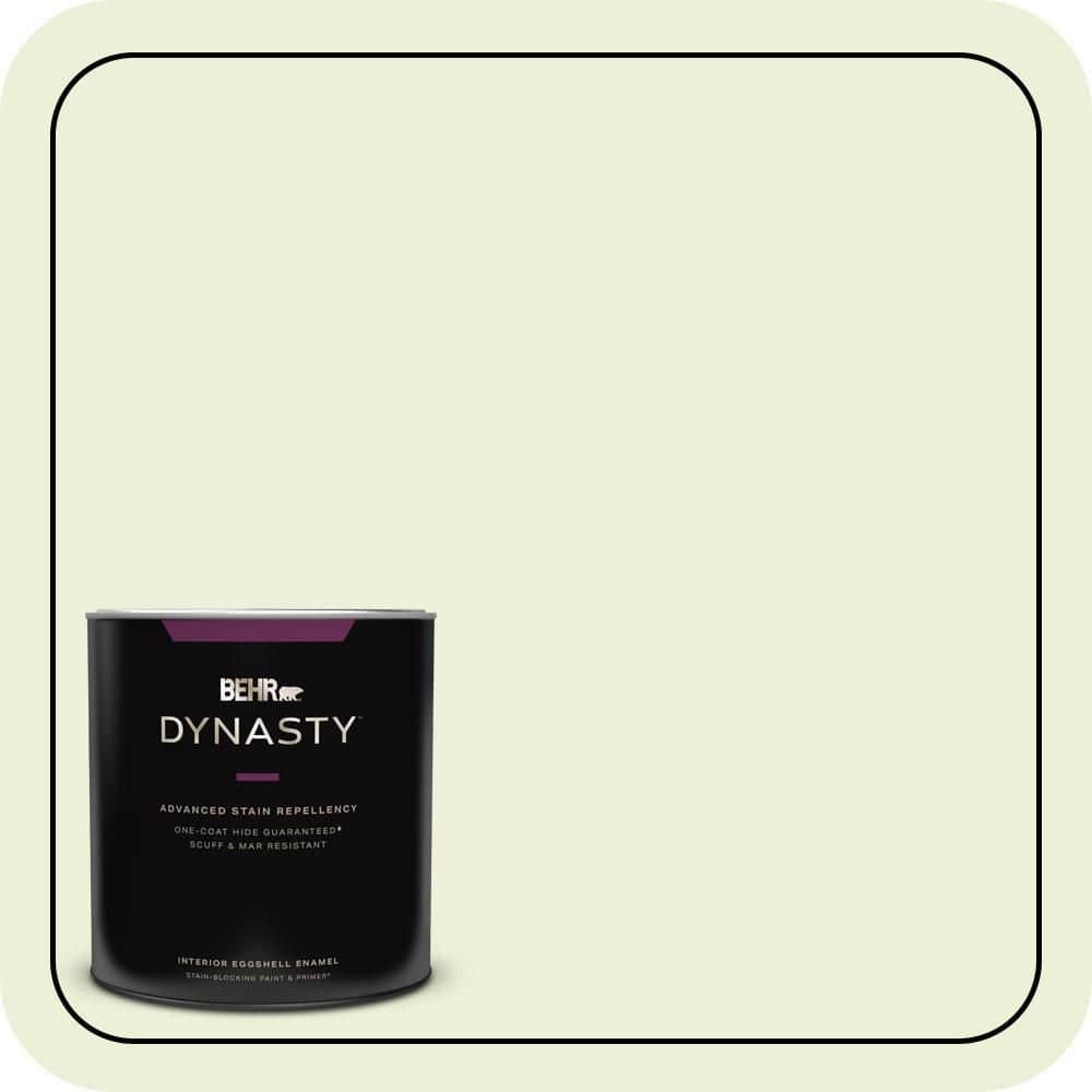 1 qt. #P360-1 Budding Leaf Eggshell Enamel Interior Stain-Blocking Paint & Primer price history on PriceWatchPro
