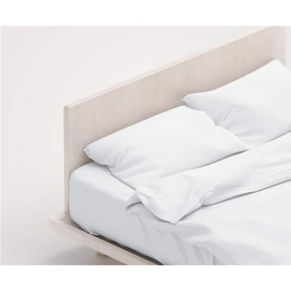 Dependability T180 39x75x9 Twin Fitted Sheet - White (Case Pack Of 2 Dozen)
