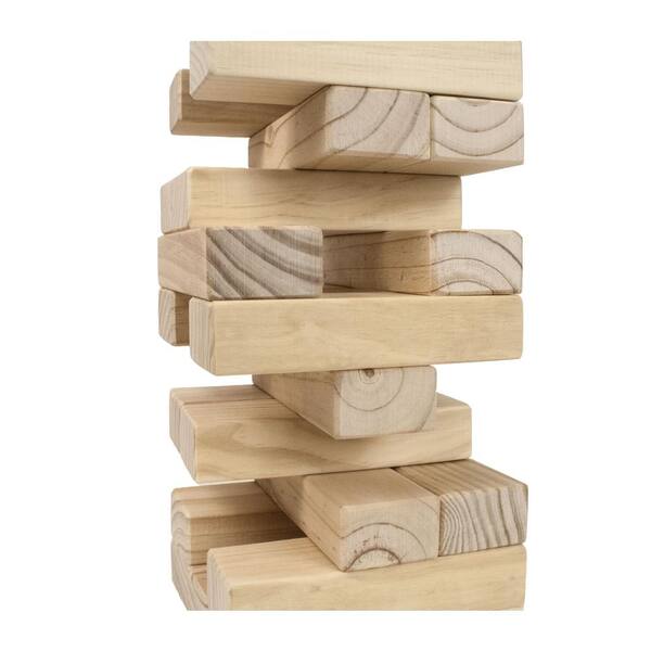 Jenga Giant Genuine Hardwood Stacking Game