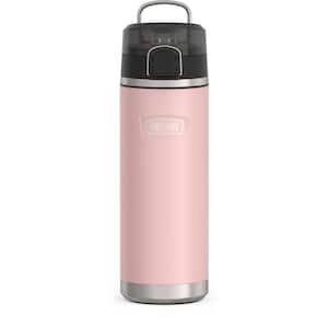24 oz. Sunset Pink Stainless Steel Water Bottle with Spout