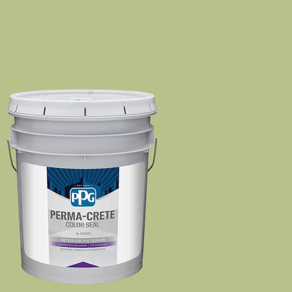Perma-Crete Color Seal 5 gal. PPG1118-4 Jitterbug Satin Interior/Exterior Concrete Stain