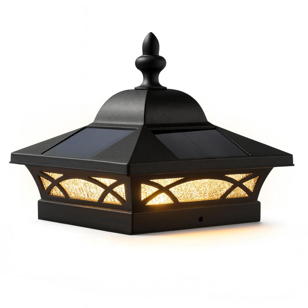 COVE G-SPOT Sサイズ フレーム CLASSY CAPS Coventry Black Integrated LED 5 x 5 Solar Deck Post