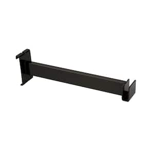 12 in. Black Bracket for Hangrail (Pack of 24)