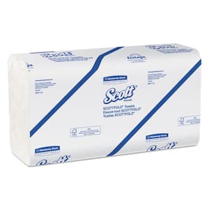 Pro Scottfold Folded White Paper Towels 9 2/5 x 12 2/5 (175 Sheets per Pack, 25 Packs per Carton)
