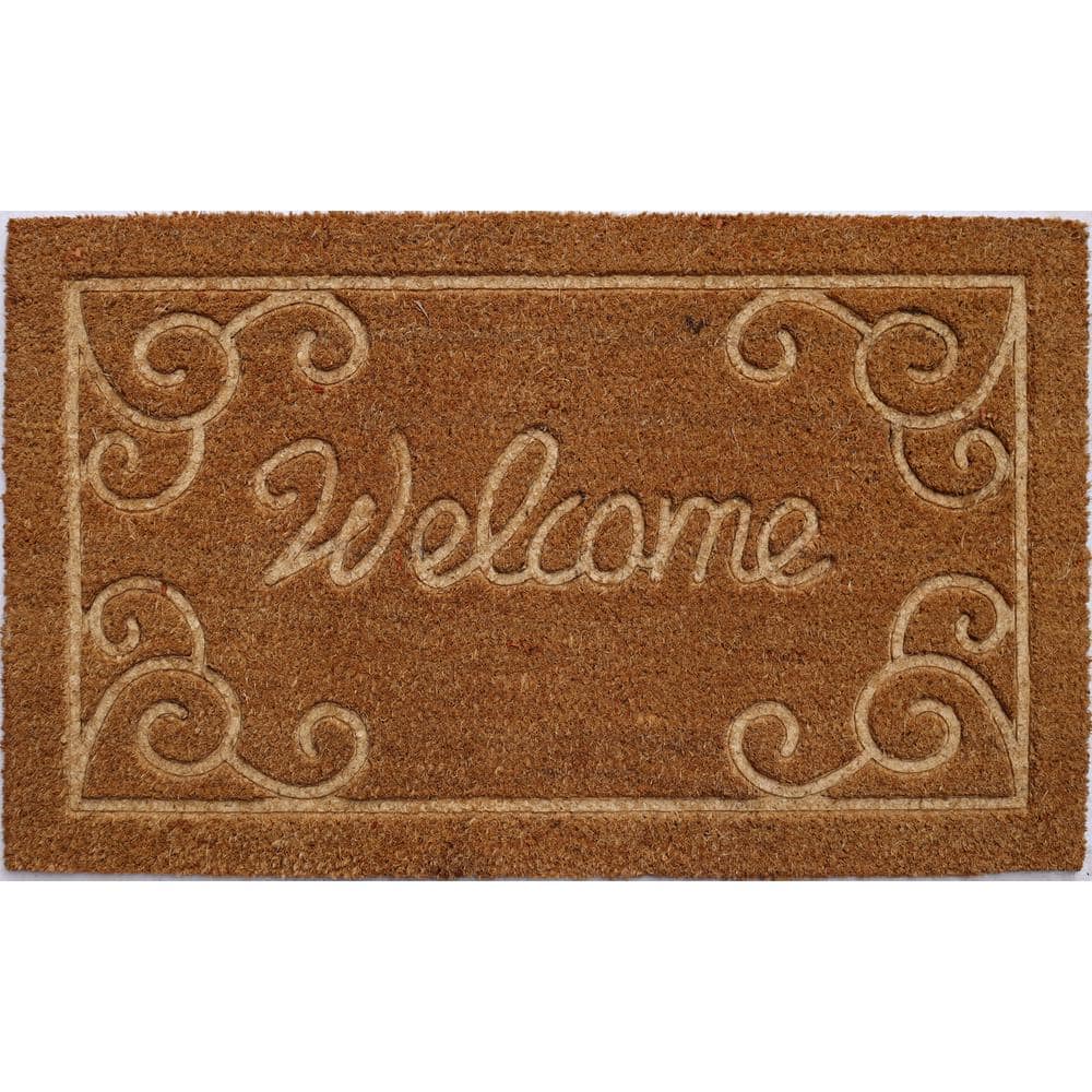 Imports Decor Outdoor Doormat Brown Rectangular Outdoor Door Mat Imports Decor Outdoor Doormat Brown Rectangular Outdoor Door Mat