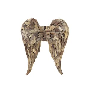 Driftwood Angel Wings Wall Sculpture