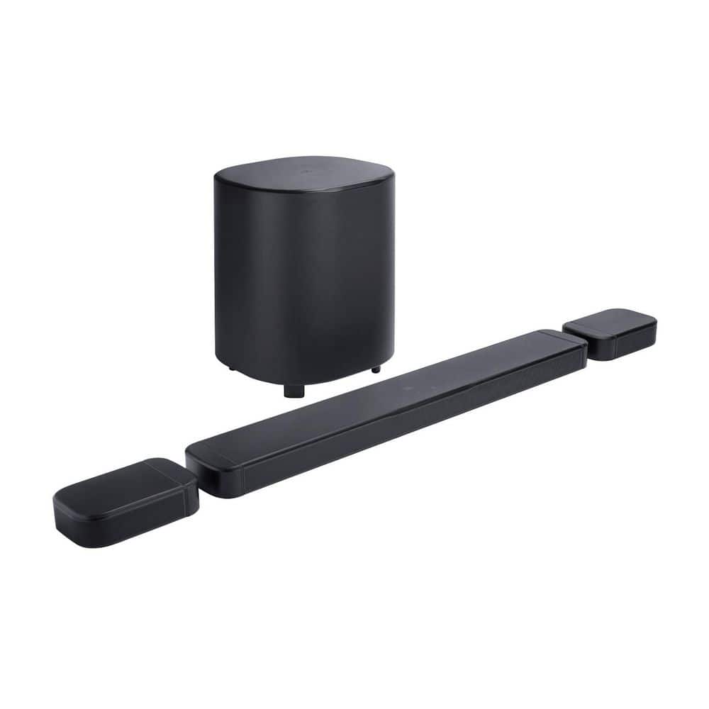 JBL 5.1 Soundbar w/wireless subwoofer and detachable speakers