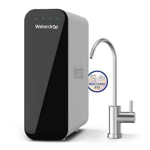 WD-TSU 0.01μm Ultra-Filtration Under Sink Water Filter System, 3-Stage Tankless Undersink Water Filtration with Faucet