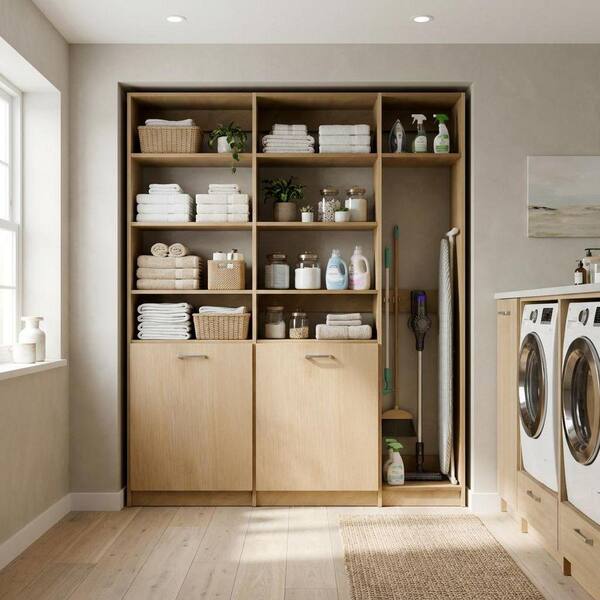 Lune's Closet NY様 ご予約 MODULAR CLOSETS Alto Laundry Room 84 in