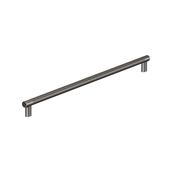 Amerock Bronx 24 in. (610 mm) Center-to-Center Gunmetal Appliance Pull