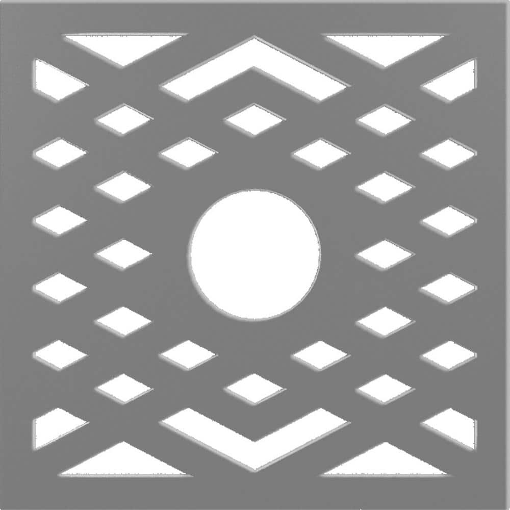 1/2 in. x 20 in. x 20 in. Chevron Architectural Grade PVC Peirced Ceiling Medallion price history on PriceWatchPro