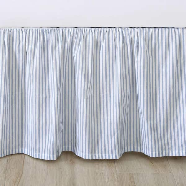 Striped bed 2024 skirt queen