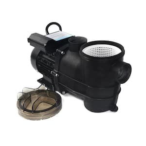 3/4 2400 GPH Self Primming Above Ground Swimming Pool Pump with Strainer 1.5 in. NPT