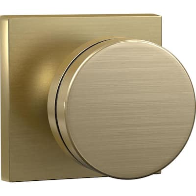 Walnut Wood Door Knob – Half Dummy - ModKnobs - Modern Door Knobs