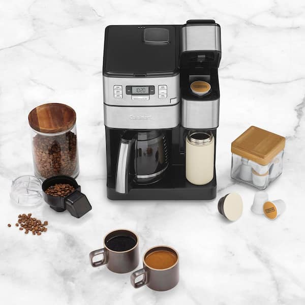 Cuisinart Grind and Brew Plus 12-Cup Stainless Steel Coffee Maker