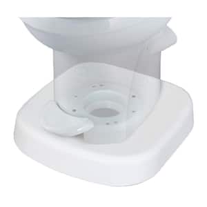 2.5 in. RV Toilet Riser Parchment for Portable RV Toilet