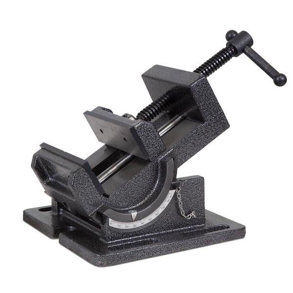 WEN 4.25 in. Industrial Strength Benchtop and Drill Press Tilting Angle Vise