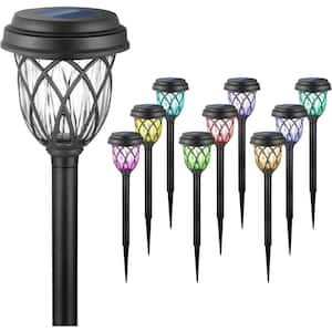 Color Changing Solar Lights Outdoor Decorative (10-Pack)