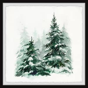 "Into the Winter Woods" by Marmont Hill Framed Nature Art Print 12 in. x 12 in.