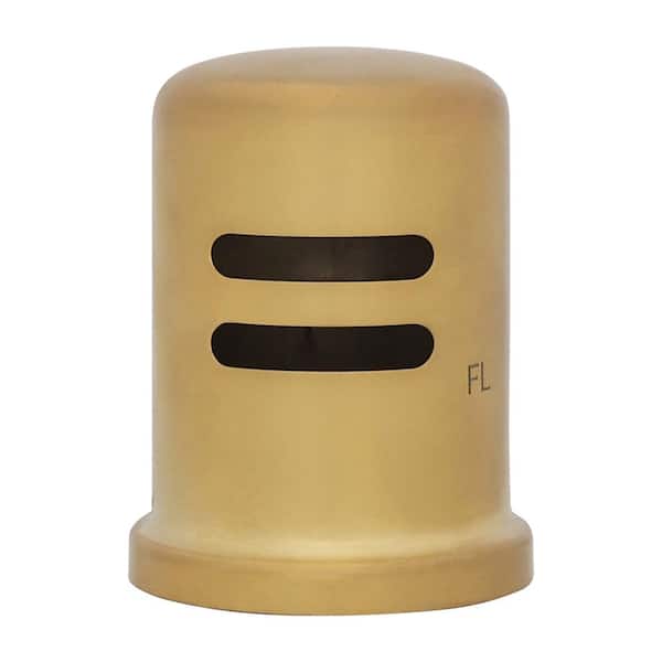Westbrass 1-3/4 in. x 2-1/2 in. Solid Brass Air Gap Cap Only, Skirted, Brushed Bronze