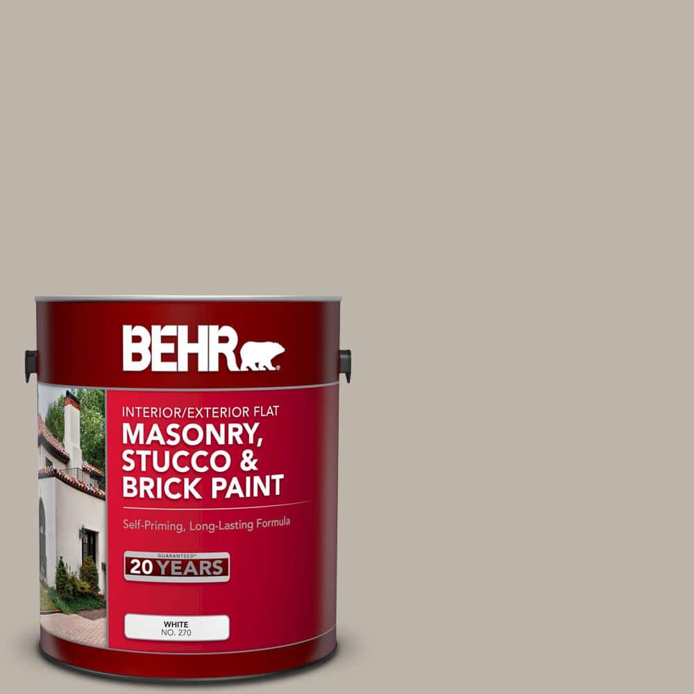 1 gal. #MS-49 Silverado Spur Flat Interior/Exterior Masonry, Stucco and Bri