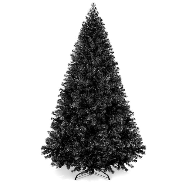 Best Choice Products 6 ft. Black Unlit Full Artificial Christmas Tree