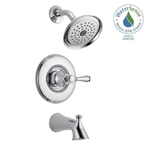 Silverton Single-Handle 1-Spray Tub and Shower Faucet in Chrome (Valve Included) Silverton Single-Handle 1-Spray Tub and Shower Faucet in Chrome (Valve Included)