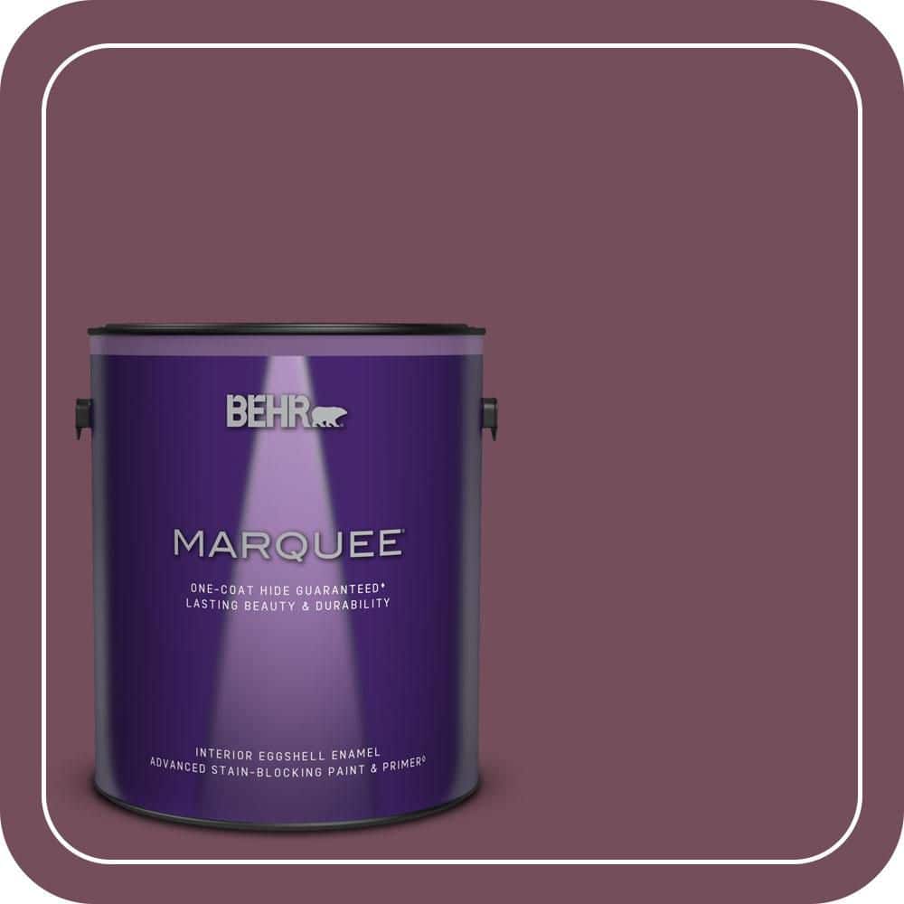 1 gal. #S120-7 Fine Wine Eggshell Enamel Interior Paint & Primer price history on PriceWatchPro