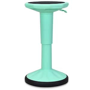 Green Wobble Chair Active Learning Stool with Adjustable Height