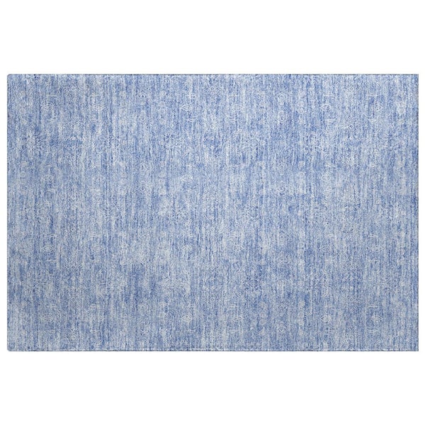 Dream Shag Premium Machine Washable Abstract ADS703 Sky 2 ft. x 3 ft. Accent Rug