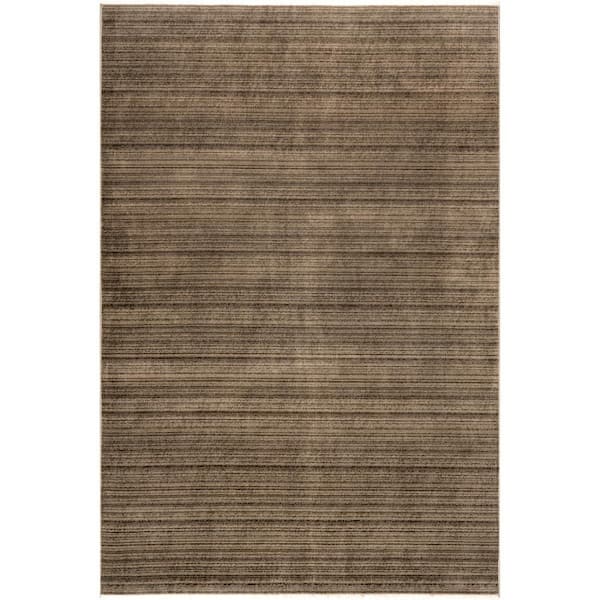Raya Contemporary Solid Area Rug Cream 10 ft.  ft. x 13 ft.  ft. Area Rug