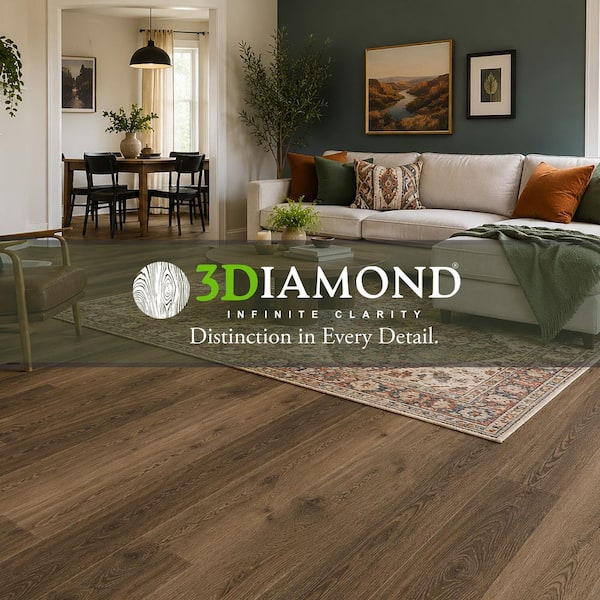 Accolade 30 MIL x 6.62 in. W x 48 in. L Click Lock Waterproof Luxury Vinyl Plank Flooring (30.88 sqft/case)