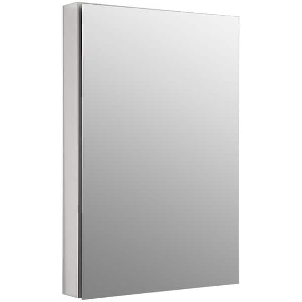 KOHLER Catalan 24 in. W x 36 in. H Recessed or Surface Mount Medicine Cabinet 170 degree hinge
