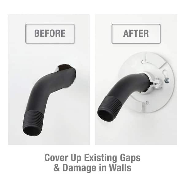 DANCO - Shower Arm Bracket Stabilizer in Matte Black