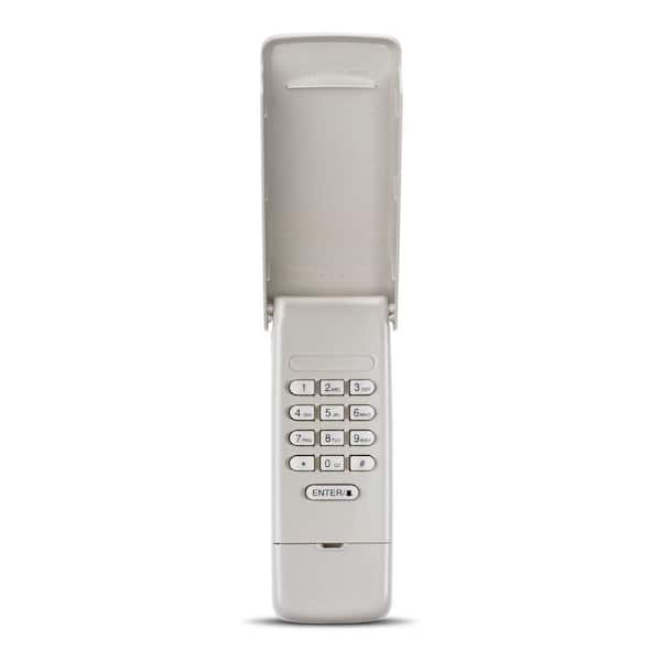 Garage Door Keypad and Single Button Garage Door Opener Remote