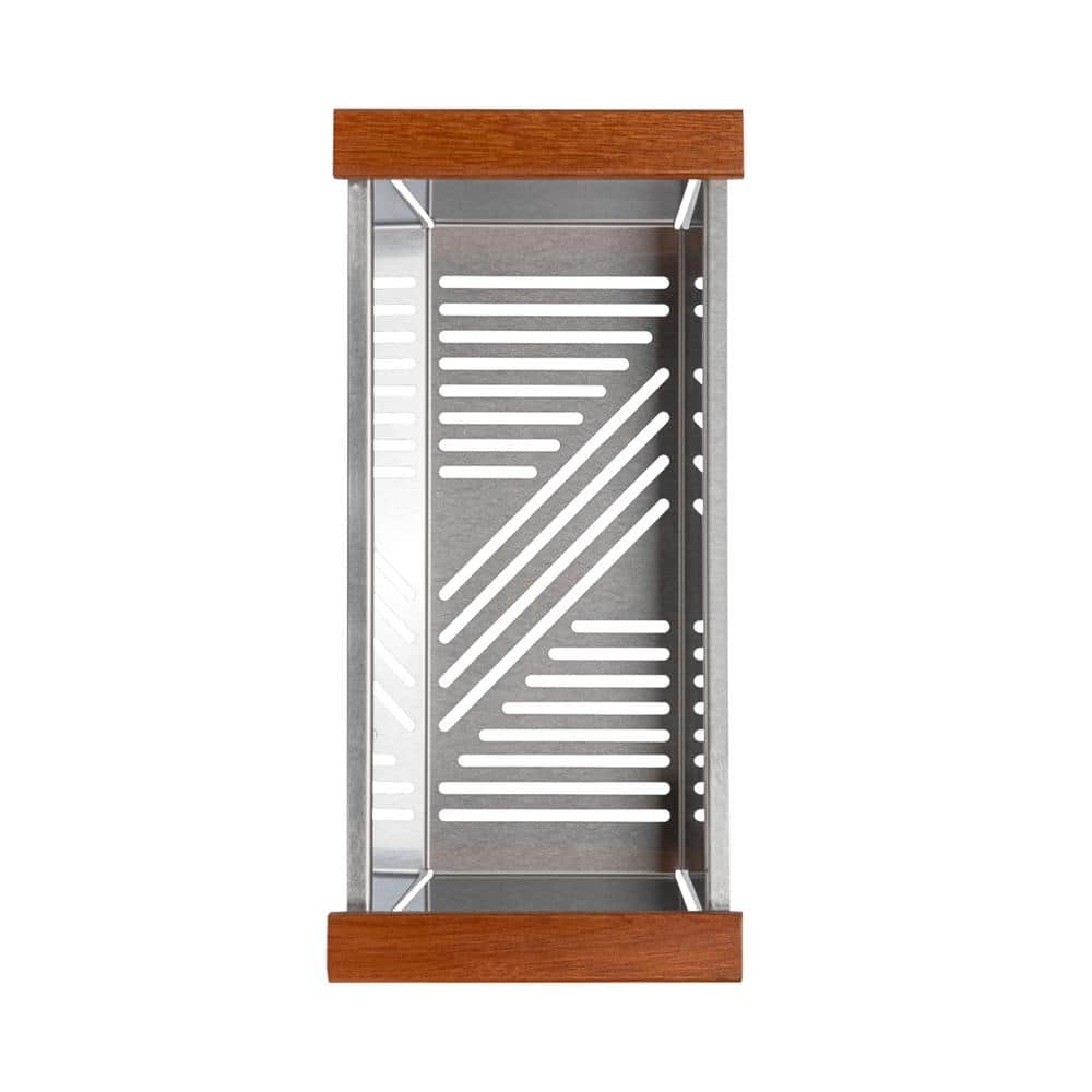ZLINE 33" Stainless Steel Undermount Single Bowl Kitchen Sink with Accessories