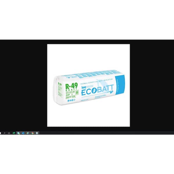 Knauf Insulation Knauf R49 16"x48" Kraft-Faced Batt 