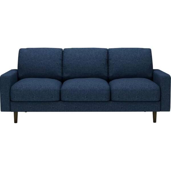 US Pride Furniture Caroyln 71.7 in. Square Arm Polyester MidCentury