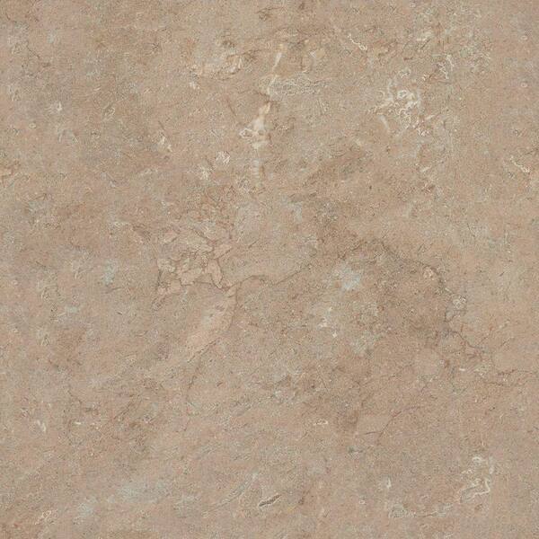 FORMICA 5 in. x 7 in. Laminate Sheet Sample in Mocha Travertine with Premiumfx Etchings Finish