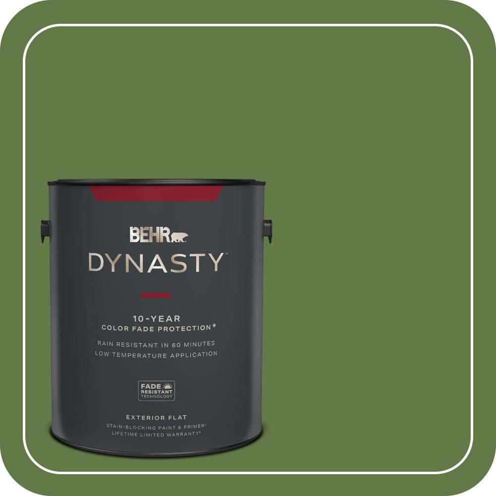 1 gal. #M370-7 Mown Grass Flat Exterior Stain-Blocking Paint & Primer price history on PriceWatchPro
