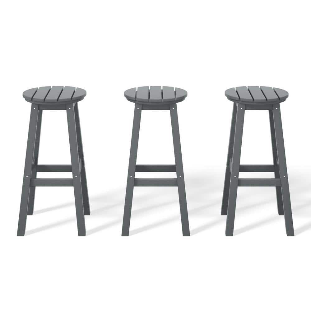 WESTIN OUTDOOR Laguna 29 in. HDPE Plastic All Weather Backless