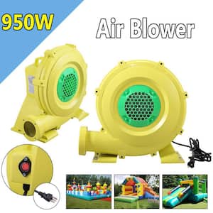 Indoor/Outdoor 950-Watt Inflatable Blower Fan 1.25 HP Air Blower Pump Fan for Bounce House