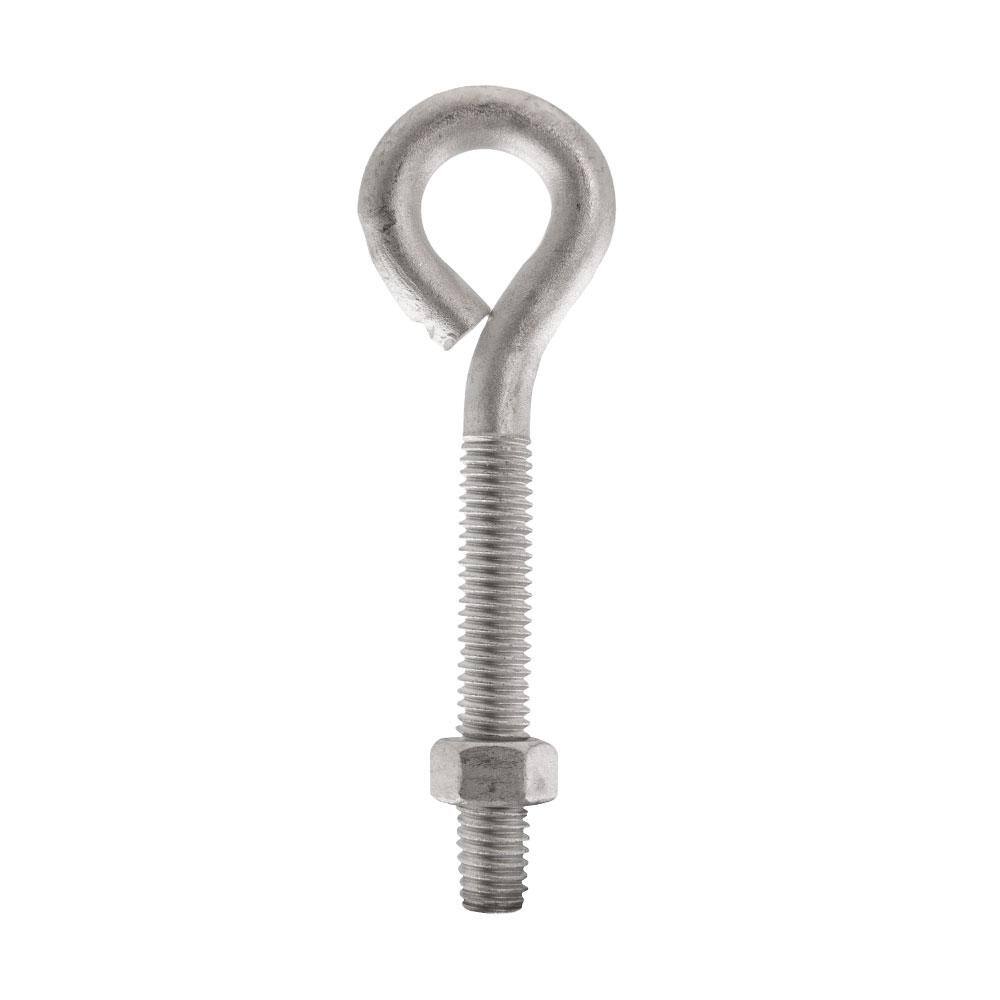 Everbilt 3/8 in. x 4 in. Galvanized Eye Bolt/Nut 813516 The Home Depot