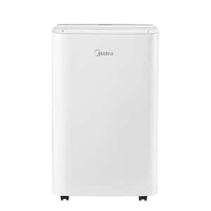 8,000 BTU Portable Air Conditioner Cools 350 Sq. Ft. with WI-FI and Dehumidifier with Remote in White